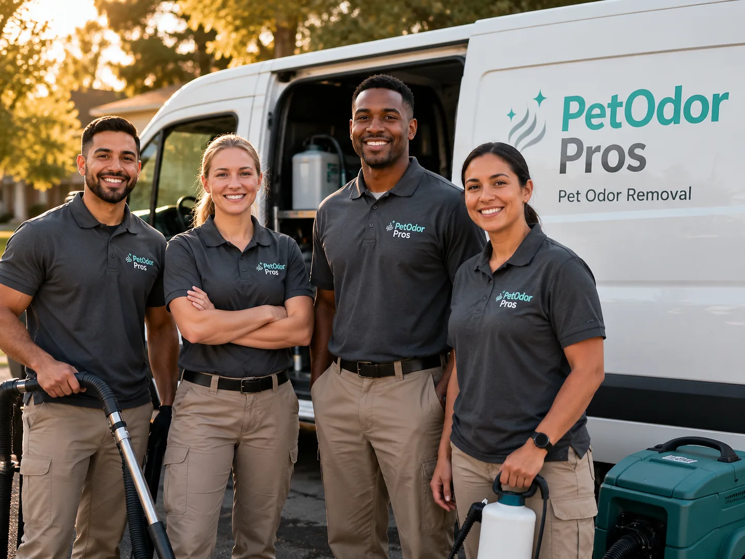 Pet Odor Removal team serving Clayton, OH
